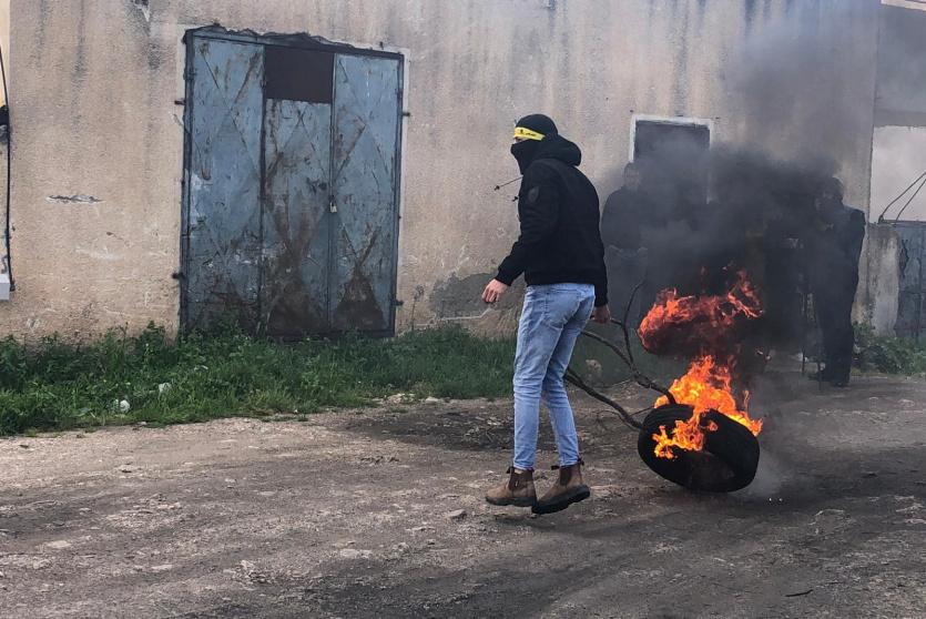 من مواجهات كفر قدوم - ارشيفية