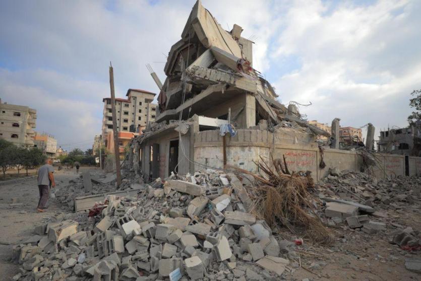 قصف غزة - ارشيف