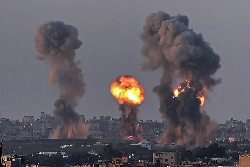 غزة تحت القصف