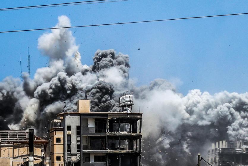 غزة تحت القصف