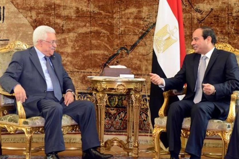 الرئيس محمود عباس والرئيس عبد الفتاح السيسي
