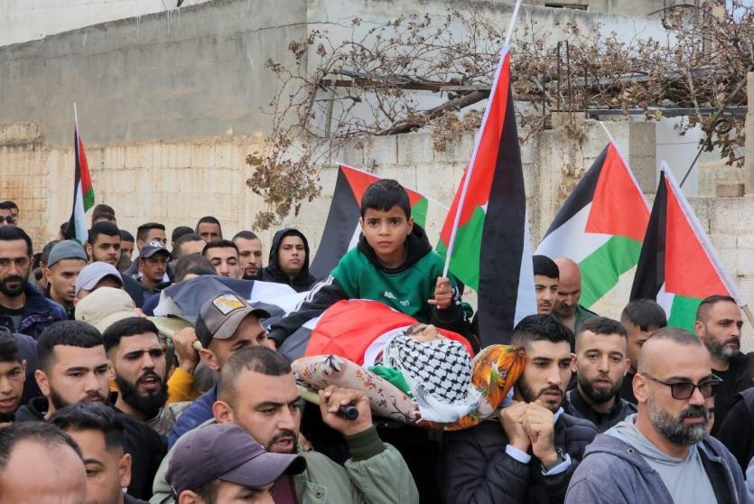 تشييع جثمان شهيد -أرشيف-