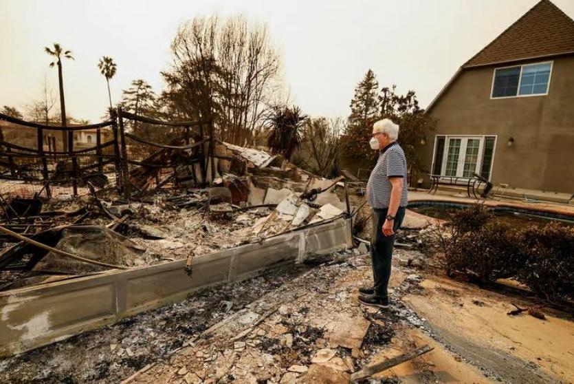 حرائق لوس أنجليس