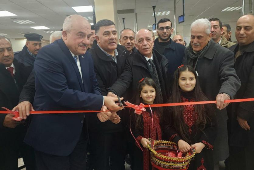 التميمي يفتتح مكتب تسجيل أراضي شمال نابلس