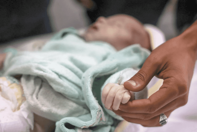 وفاة أطفال في غزة بسبب البرد - صورة ارشيفية