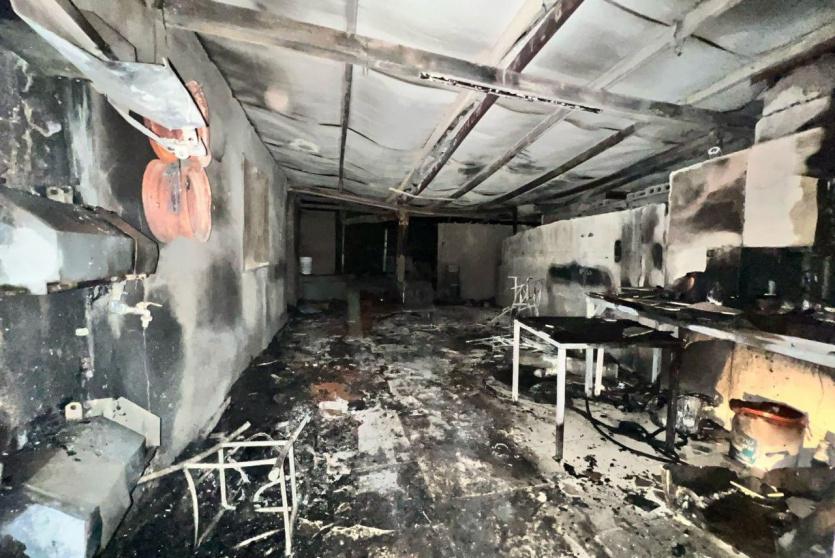 احراق 3 منازل في دوما