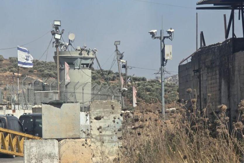 حاجز للاحتلال في الضفة