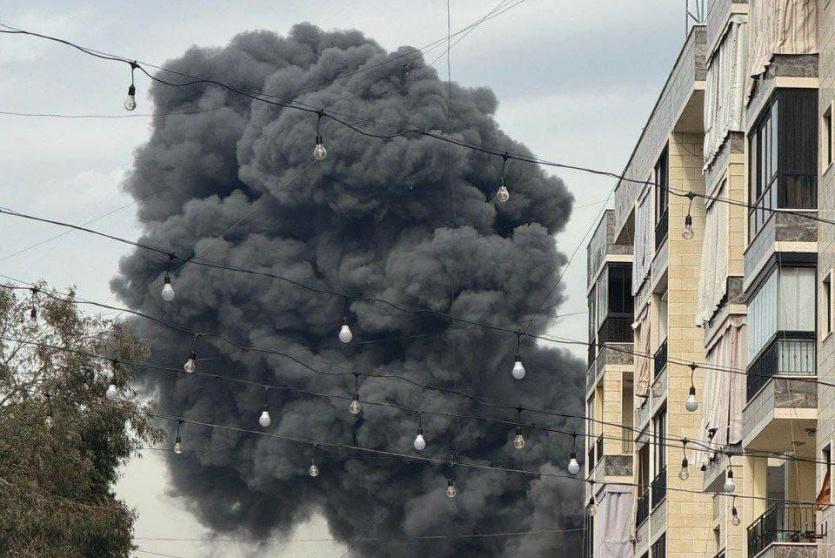 قصف الضاحية الجنوبية لبيروت اليوم