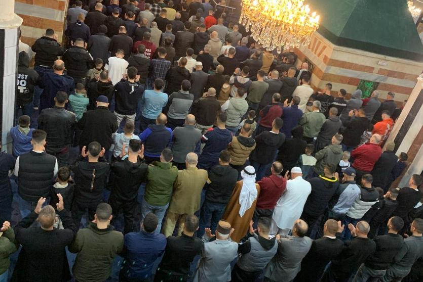 صلاة العيد في الحرم الإبراهيمي