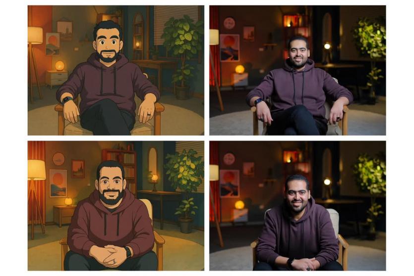 حول صورتك بالذكاء الاصطناعي مجانا اون لاين