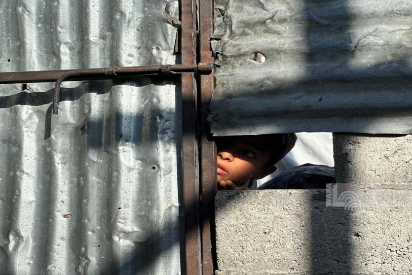 طفل فلسطيني في غزة