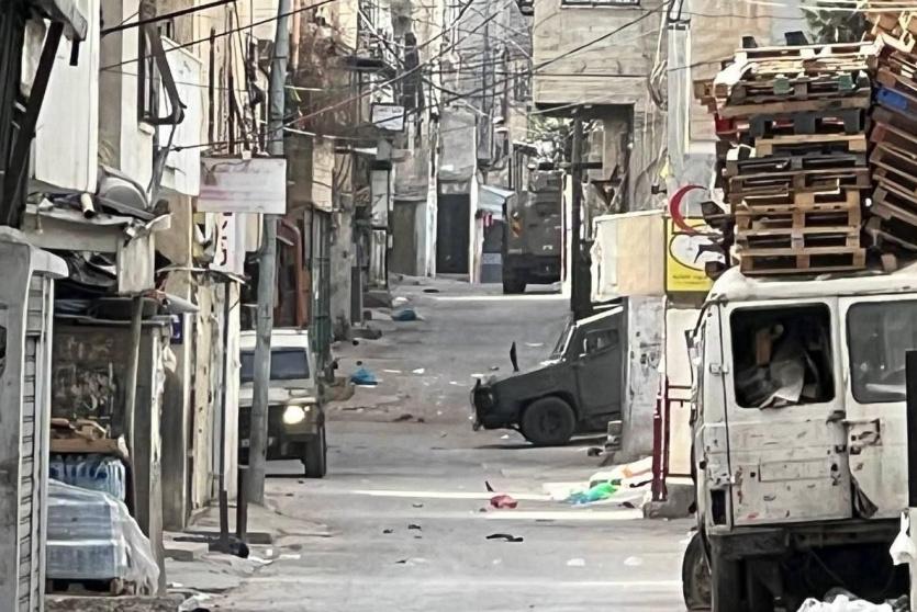 من مخيم بلاطة اليوم