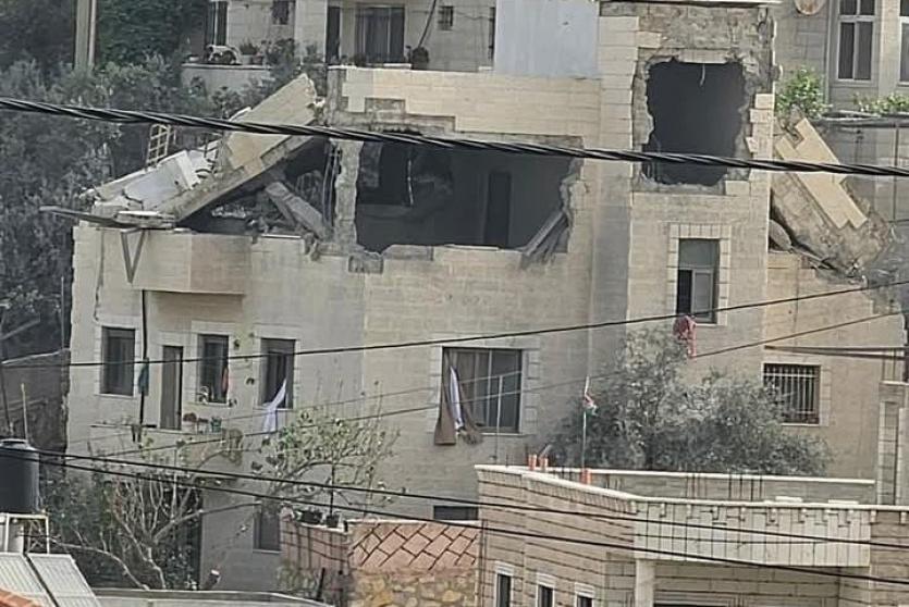 منزل الشهيد مجاهد منصور 