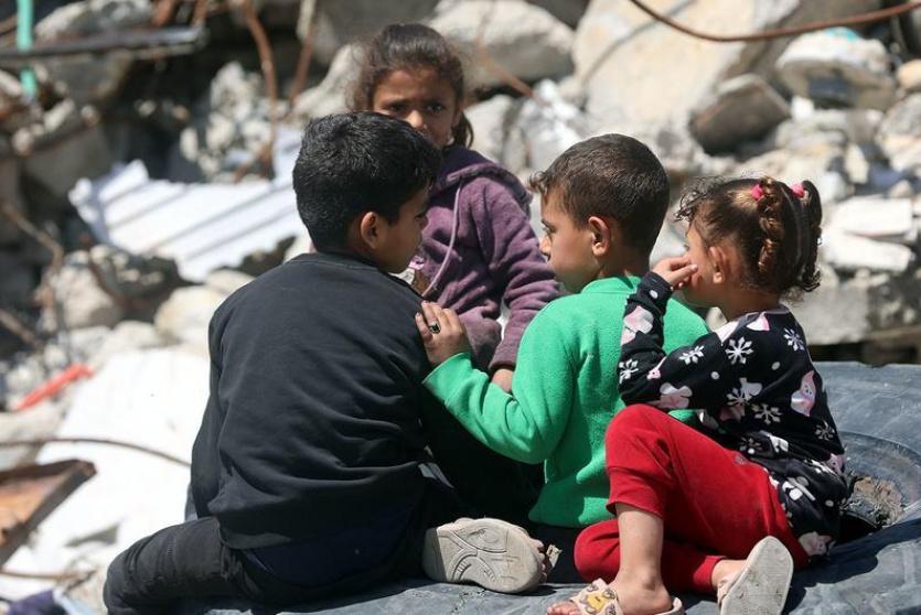 أطفال غزة في الحرب - ارشيفية