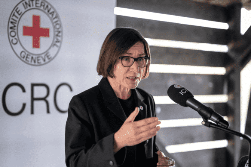 رئيسة اللجنة الدولية للصليب الأحمر 