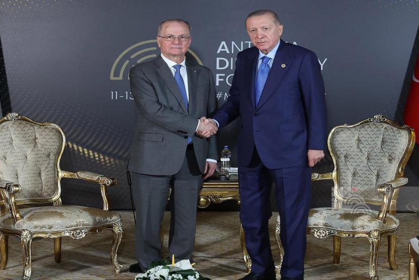 أردوغان يستقبل رئيس الوزراء الفلسطيني