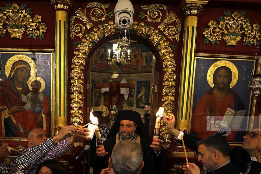 كنائس فلسطين تحيي 