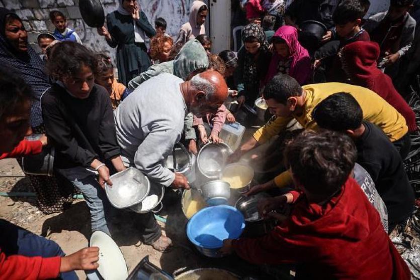 الجوع ينتشر في غزة