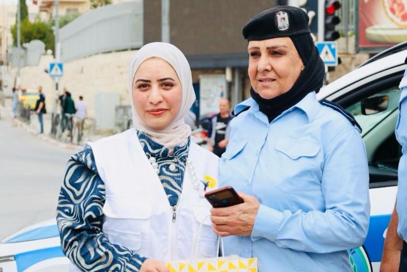 مؤسسة نساء الشمس تكرم منتسبات الشرطة في بيت لحم