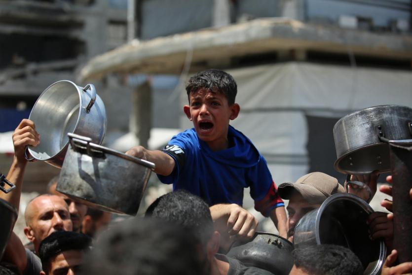 المجاعة في قطاع غزة