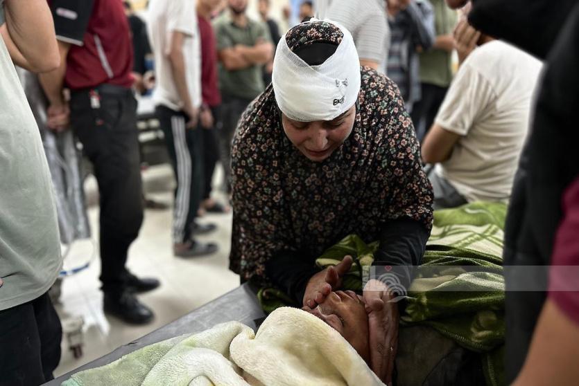 طفل شهي في غزة