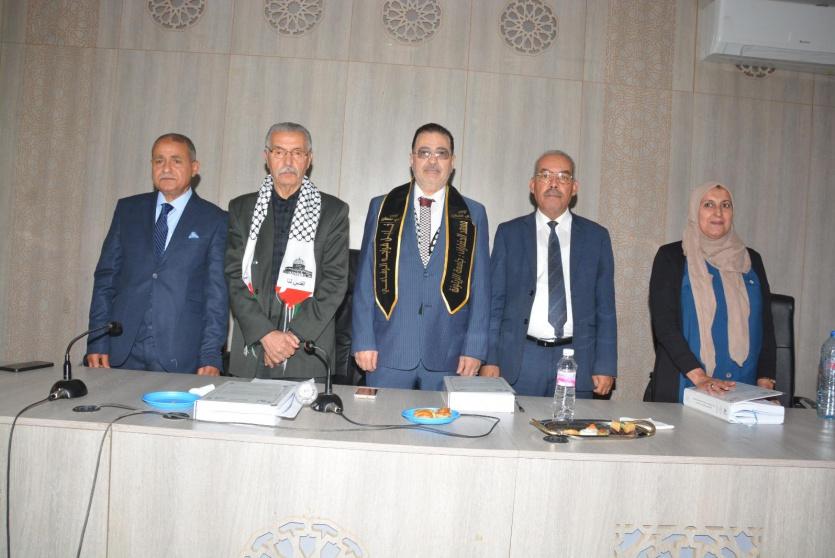 المستشار خليل الرفاعي ينال الدكتوراه بامتياز من جامعة الزيتونة