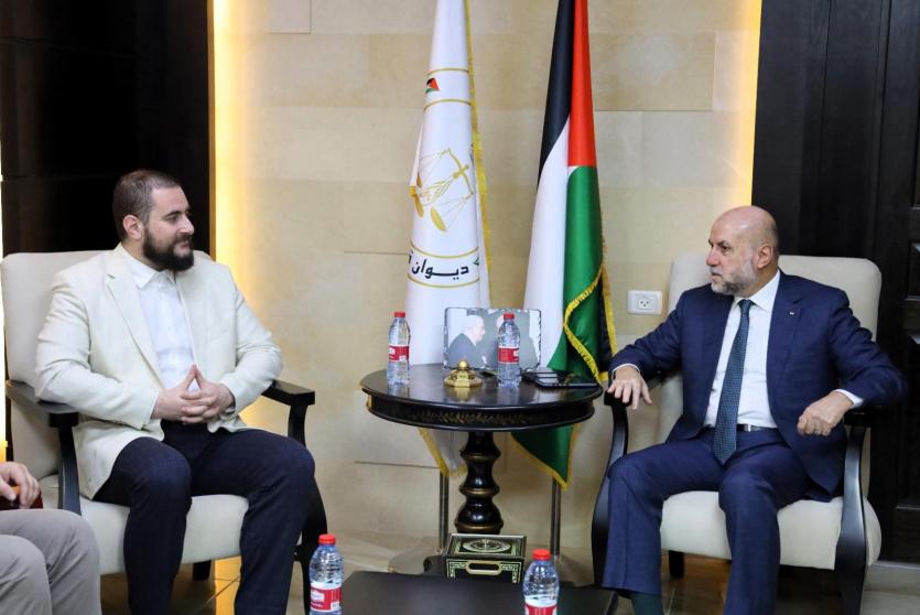 الهباش يستقبل وزير الدولة للمصالحة والتعاون الإقليمي في جمهورية صربيا