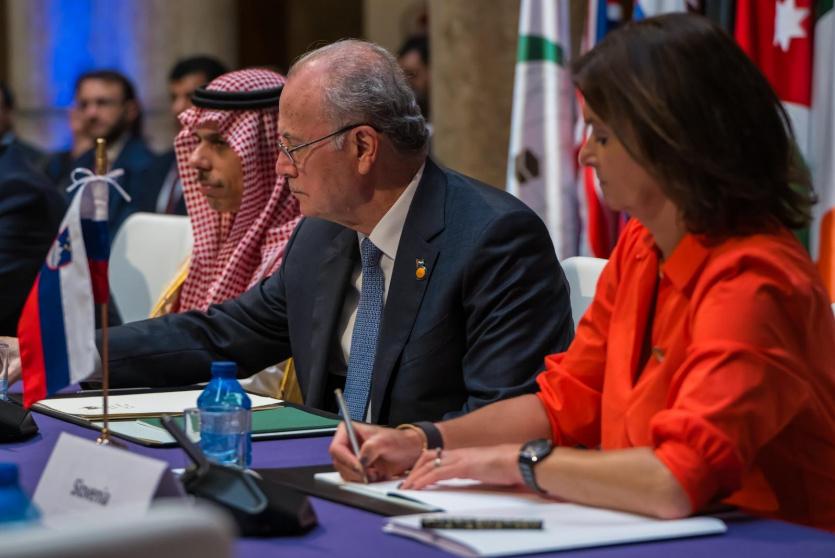 فعاليات الاجتماع الوزاري المُوَسع لمجموعة مدريد بشأن القضية الفلسطينية