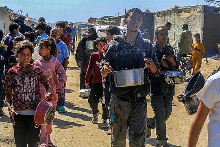 المجاعة تتفشى في قطاع غزة 