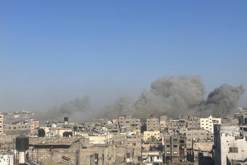 قصف إسرائيلي على قطاع غزة 