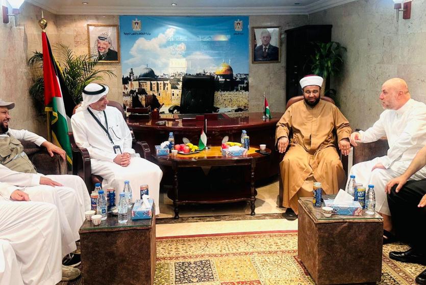 الهباش ونجم يستقبلان رئيس مؤسسة مطوفي حجاج الدول العربية