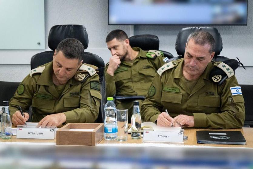 رئيس أركان جيش الاحتلال إيال زمير