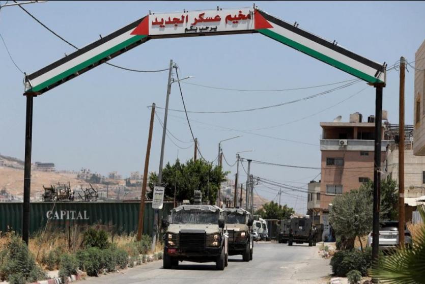 الاحتلال يواصل عدوانه على مخيم عسكر الجديد شرق نابلس