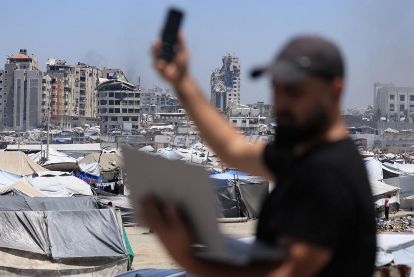 استعادة خدمات الإنترنت والاتصالات في مختلف مناطق قطاع غزة 