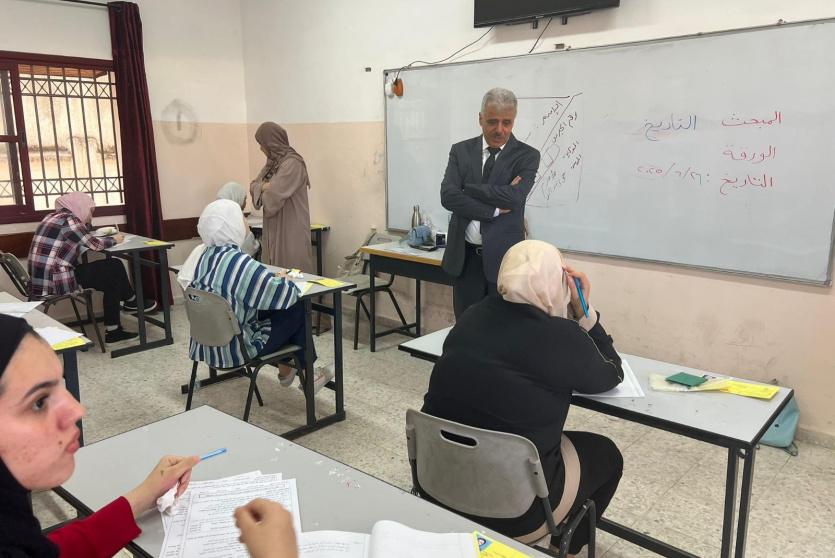 خلال الزيارة 