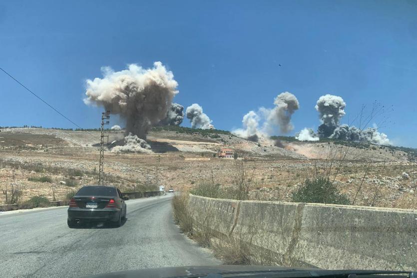 قصف لبنان-ارشيف-