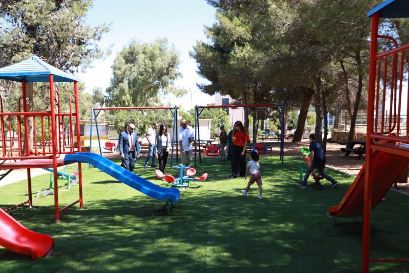 منطقة الألعاب الجديدة