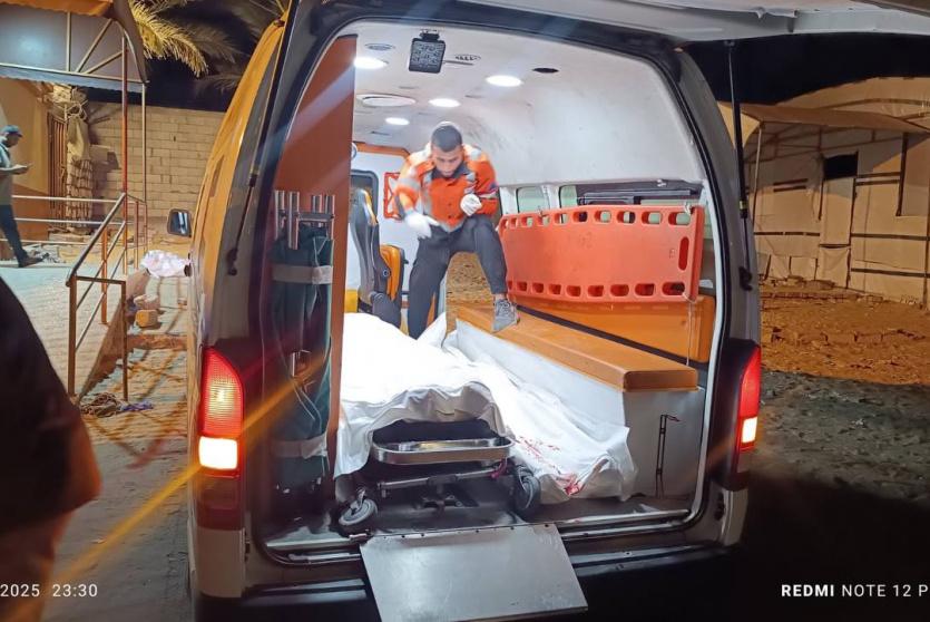 نقل شهداء في غزة