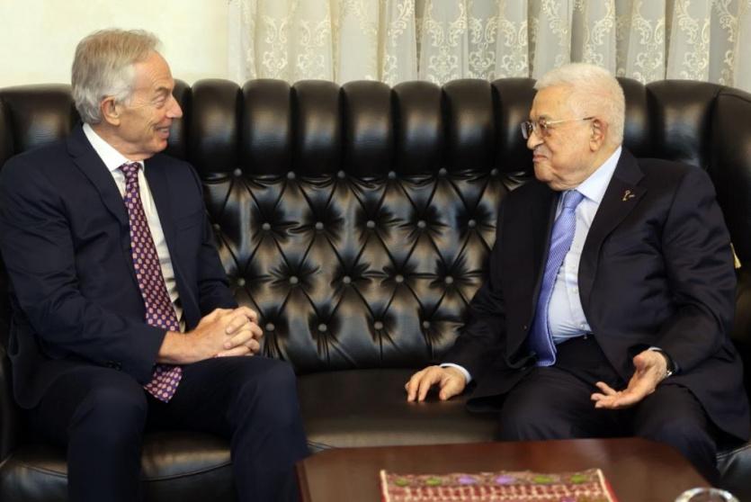 الرئيس يلتقي توني بلير في عمّان