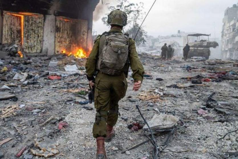 جندي إسرائيلي في غزة - ارشيف