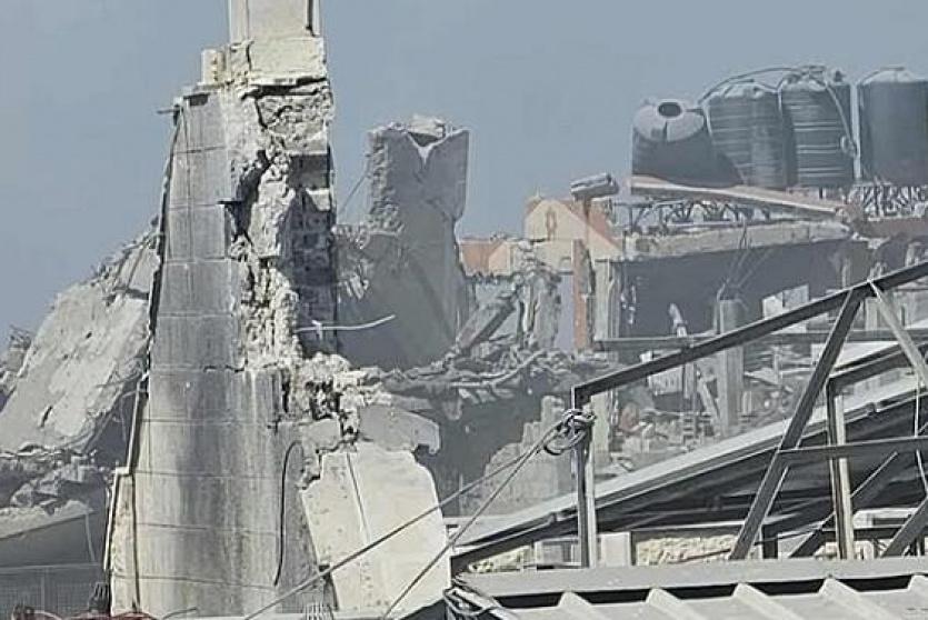 قصف كنيسة دير اللاتين