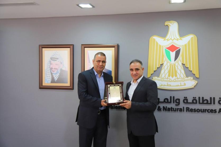 رئيس سلطة الطاقة يستقبل مجلس إدارة الشركة الفلسطينية لنقل الكهرباء