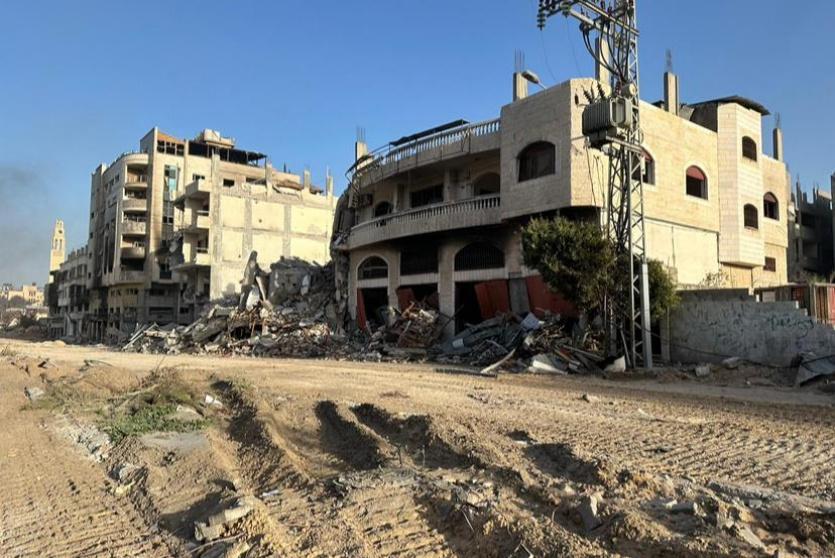 شارع في غزة 