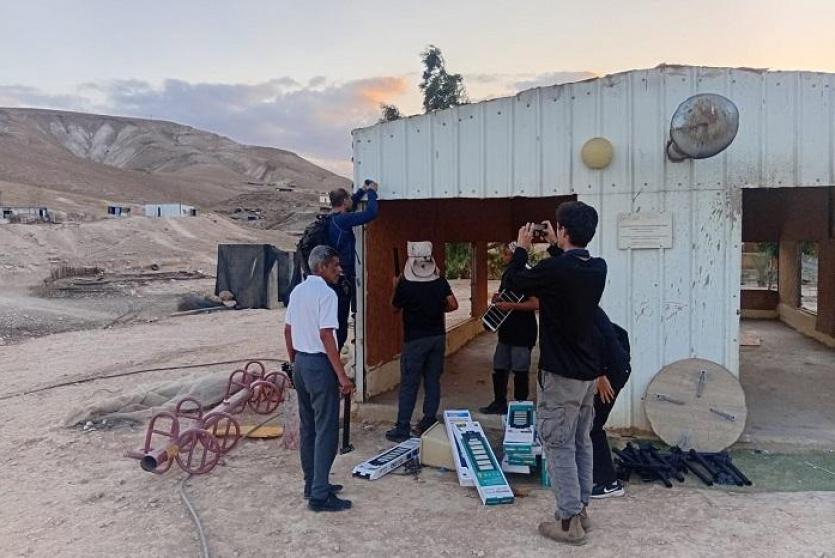 صورة من يوم أمس توثق عودة المواطنين في تجمع عرب المليحات