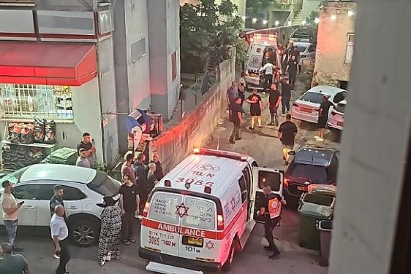 من مكان الجريمة