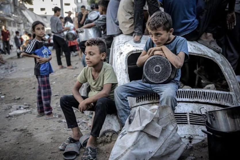 المجاعة تضرب غزة 