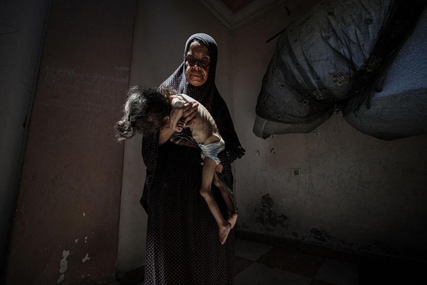 طفلة في غزة -صورة أرشيفية تعبيرية-