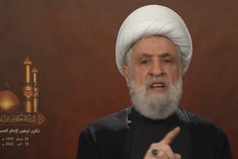 الأمين العام لحزب الله اللبناني نعيم قاسم