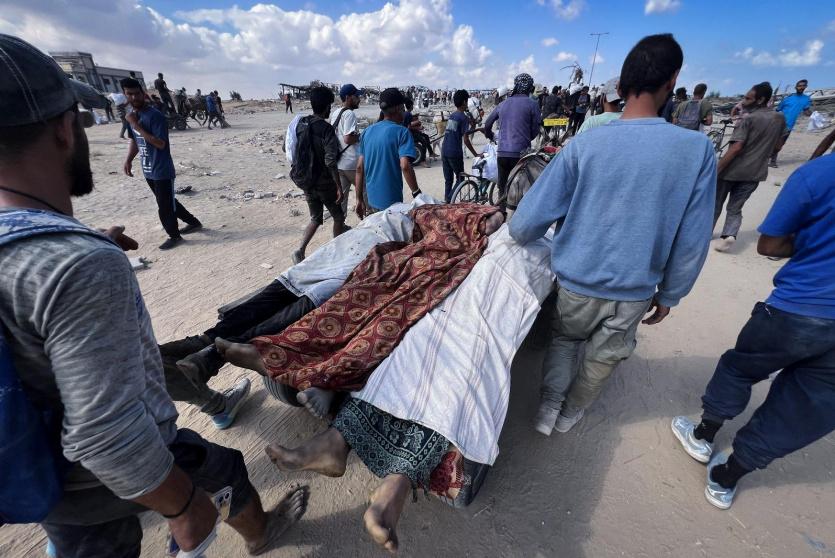 شهداء في غزة -ارشيف-