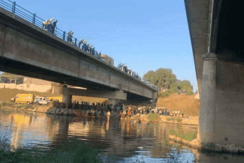 من مكان الحادث